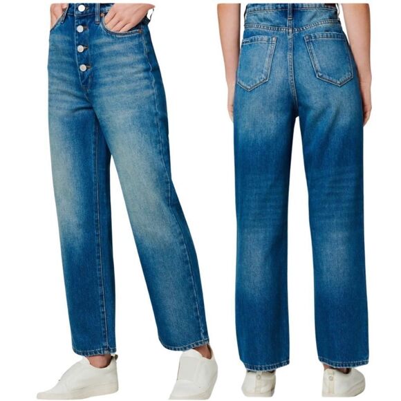 NWTs Blank NYC Baxter Ribcage Jeans in Damage Control Size 29 - Picture 1 of 11